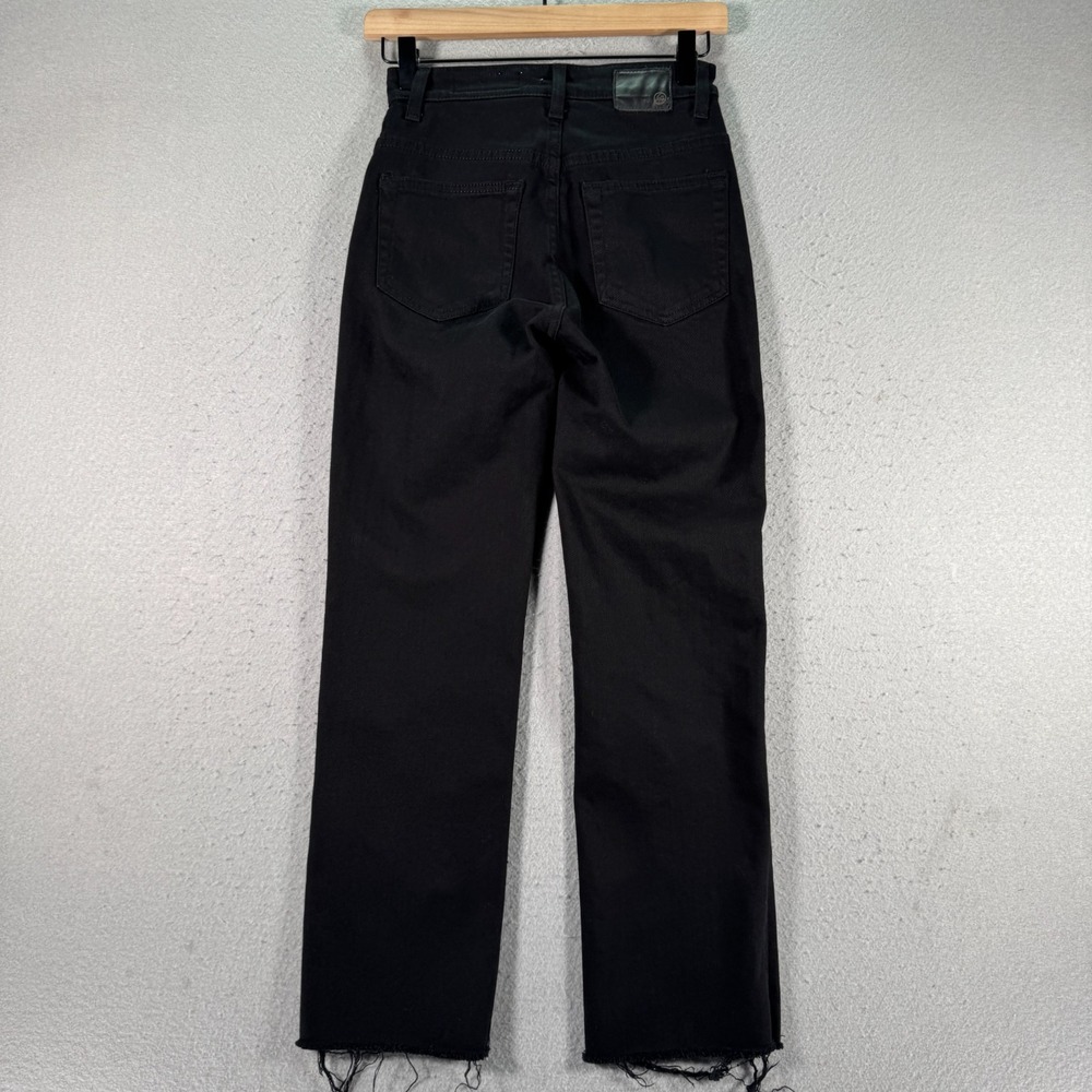 Adriano‎ Goldschmied The Rhett Jean Womens 24R High Waist Straight Black Comfort - Picture 2 of 15